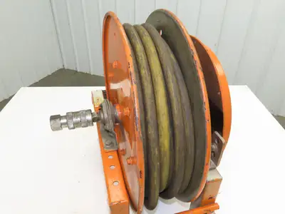 Hannay Reels 716-19-20-10 5J SR Retractable Industrial Air Hose Reel 1/2" X 56'