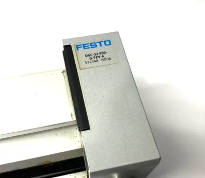 USED FESTO LINEAR ACTUATOR SLIDING GUIDE 950MM STROKE DBL-ACTING 532448