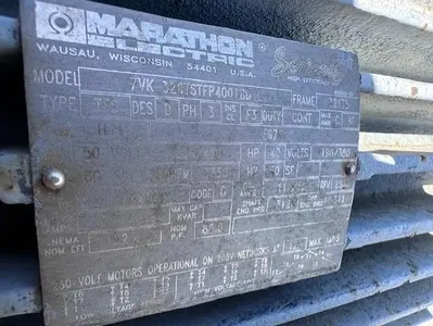 USED INDUSTRIAL AIR PRODUCTS 7VK 328TSTFP4001BD L