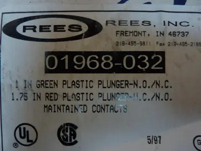 NEW REES 01968-032