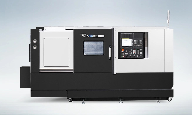 New | in-Stock HYUNDAI WIA HD3100M CNC Lathes Alberta CA | Lamarche Machinery Inc #1258944