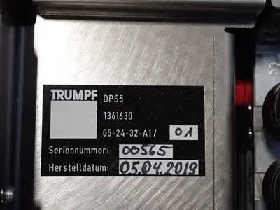 Used TRUMPF 1361630 AC/DC Power Supplies Ohio US | HGR 24 #1064835