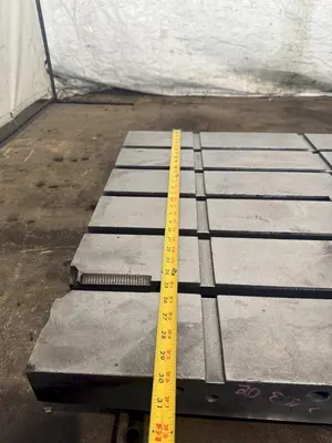 30" X 40" DEVLIEG AIR LIFT ROTARY TABLE. STOCK # 0221026