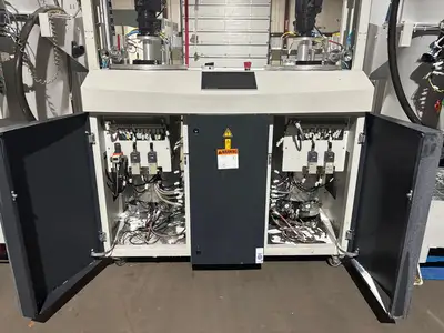 USED SCHEUGENPFLUG LIQUID MATERIAL MIXER & BARREL AGITATOR SYSTEM