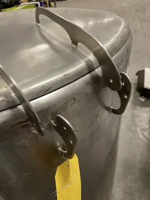 165 Gallon Stainless Steel Jacketed Mixing Tank