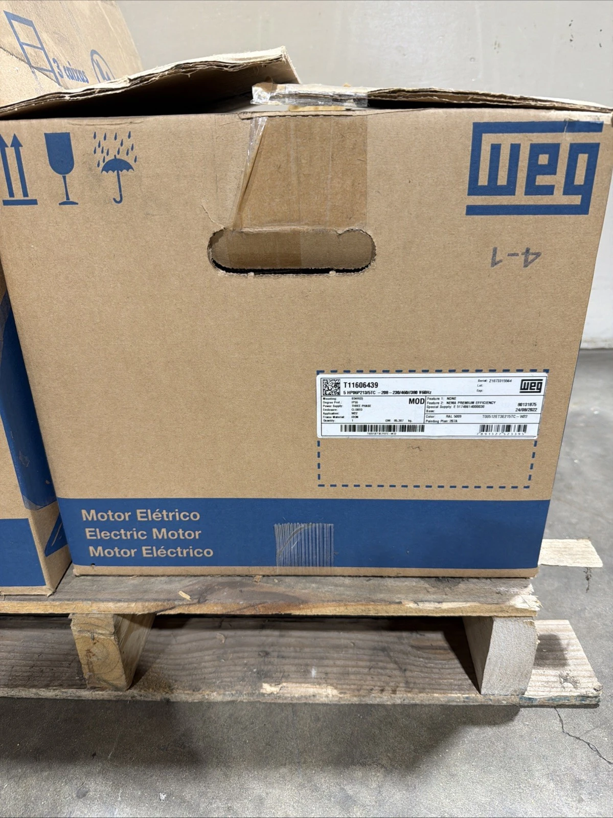 NEW WEG 208/230