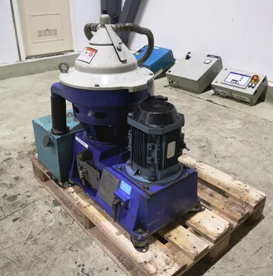 Alfa-Laval P-615 fuel/lube oil purifier, 316SS.