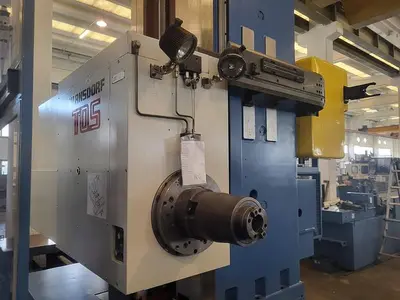 Used 2008 TOS VARNSDORF WHQ 13 Horizontal Table Type Boring Mills Georgia US | Shub Machinery #81226