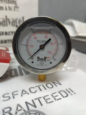 New | in-Stock WINTERS PFQ800 Universal Pressure Meters | Surplus Asset Holdings #1216886