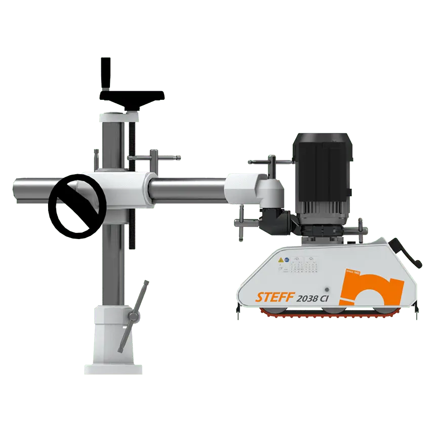 Steff 2038CI 3-Belt 8-Speed Feeder With Stand