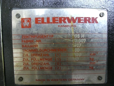 Ellerwerk 936H Odstředivky košové horizontální | Perry Equipment (11)