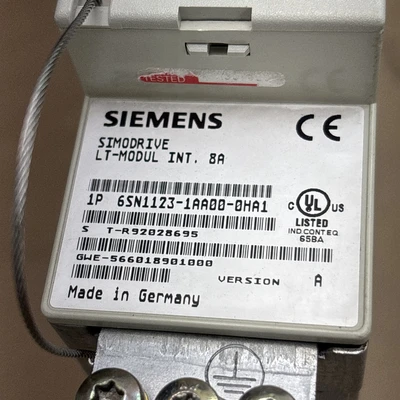 Used Siemens 6SN1123-1AA00-0HA1 Servo Drives Indiana US | J&J Industrial Supply #1455762
