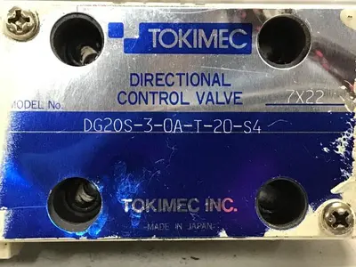 USED TOKIMEC DG20S-3-0A-T-20-S4