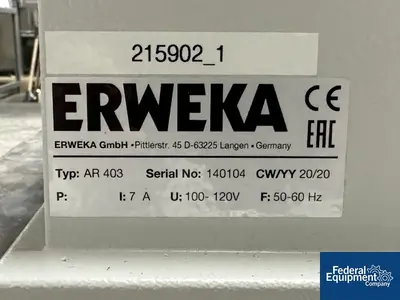 USED Erweka Erweka All-Purpose Drive Unit, Model AR 403