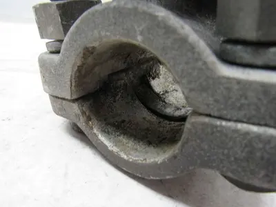 A B W ATRSF 12 1-1/2" IPS Straight Bolt Cable To Flat Aluminum Terminal Lug Tap