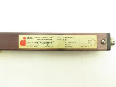 Data Instruments F56105101 6" Range Position Transducer Waters Short Longfellow