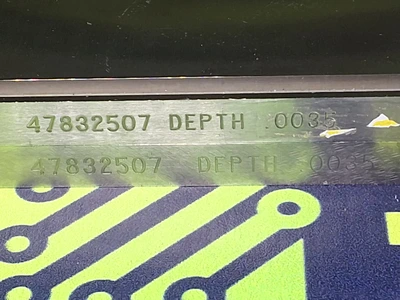 UNIVERSAL INSTRUMENTS 47832507 DEPTH .0035 CALIBRATION PLATE