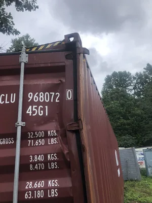 40′ High Cube Sea Container Box 9′ 6″ Portable Storage Building