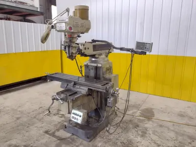 3 HP MICROCUT MODEL #1050 VERTICAL KNEE MILL: STOCK #21731