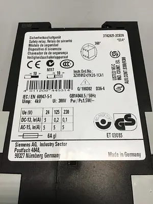 USED SIEMENS 3TK2821-2CB30