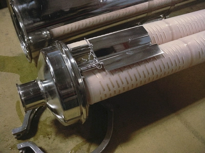 USED CARTRIDGE FILTER BY PALL TRINITY PART# SANW1L09G31H