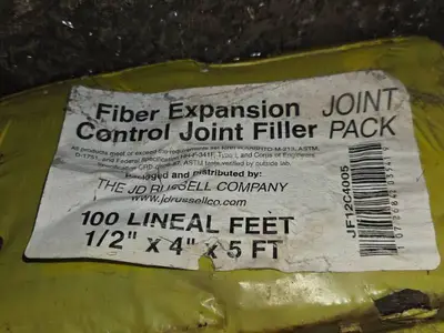 Pallet of Mortor and Expansion Joint filler
