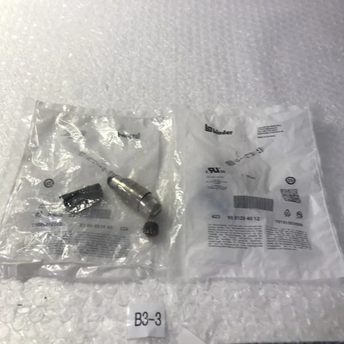 * New In Factory Bag Binder Connector Cable D-74172 (Lot Of 2) #