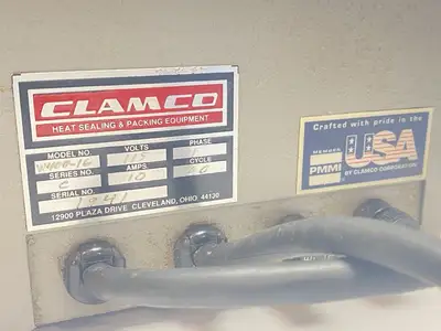 Used Clamco Heavy-Duty Industrial Tabletop Impulse Sealer 16" Impulse Sealers Michigan US | Maverick Industrial Sales #1391312