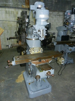 BRIDGEPORT 9" x 42" VERTICAL TURRET MILL #62359