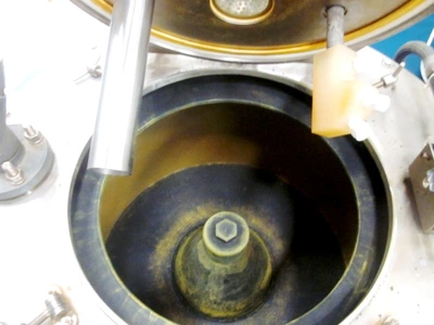 (5) Tolhurst 30 x 18 perforate basket centrifuges, rubber-lined.