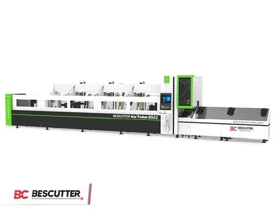 2026 Bescutter HYTUBE 2000W - 6000W IPG | Fiber Laser Tube Cutting Machine with Auto Tube Loading