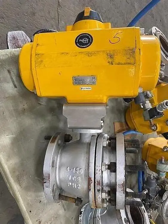 Used EMERSON EMERSON ACTUATOR WITH BALL VALVE Valves/Fittings Pennsylvania US | Global Equipment International, LLC #185886