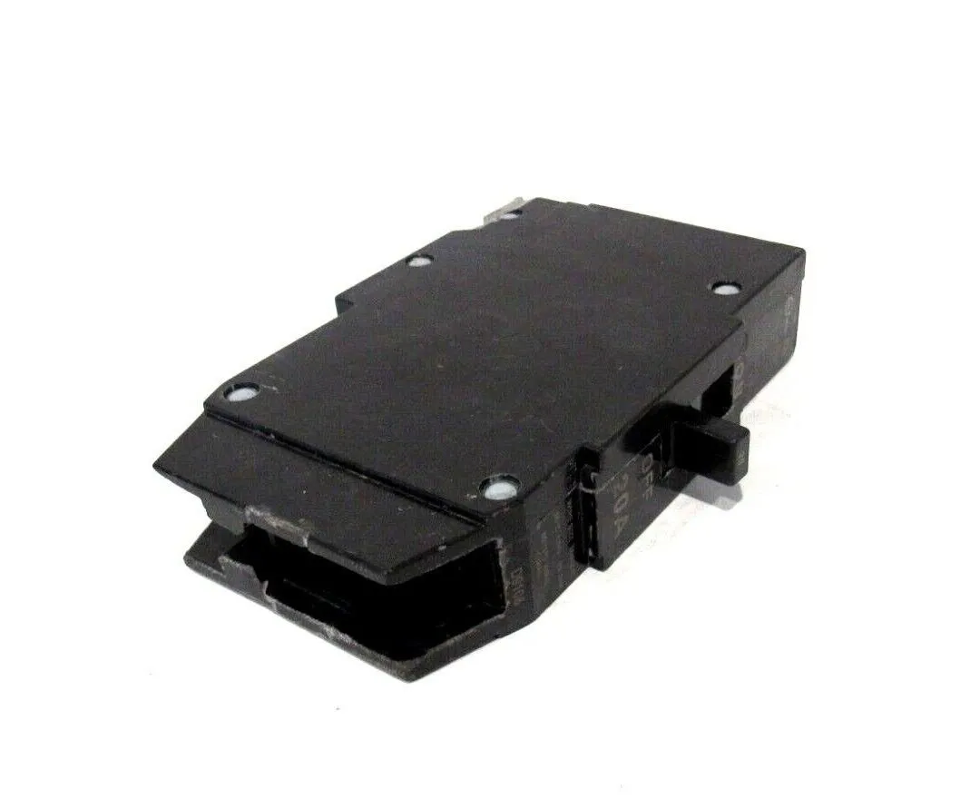 USED GENERAL ELECTRIC TYPE TEY 20A CIRCUIT BREAKER