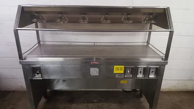 152-0418 HCH 70'' Pizza Buffet Warmer Server