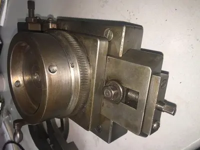 2841-385 Antique MJ Brohen Brocading Ellipse Precision 360 Chuck/Vise & Oval Attachment