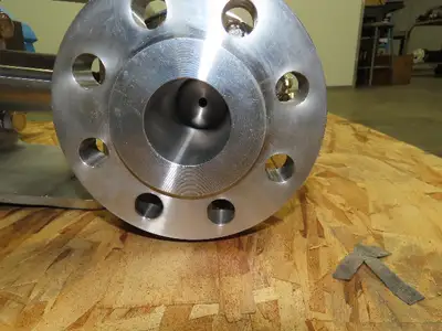 PBM PAVCL253S-0270 Pneumatic Actuator 2" Sanitary Ball Valve AccuTrak Positioner
