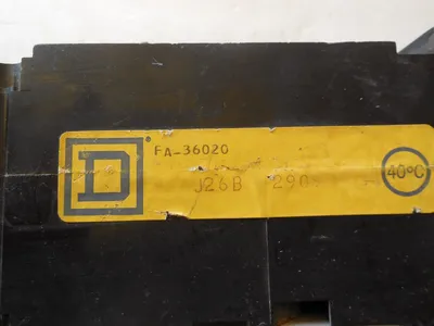 SQUARE D FA-36020 CIRCUIT BREAKER FA36020