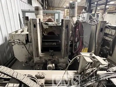 USED 2000 MEREEN JOHNSON 424-DC-2+4 GANG RIP SAW