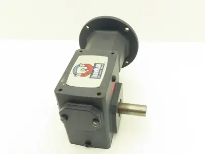 Leeson IronMan BM821-50-L-56 Worm Gearbox 50:1 Reducer 1/4Hp 35rpm 56C LH