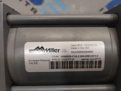 MILLER JV84B2N-2.50-2.000-0063-N11-0 Hydraulic & Pneumatic Cylinders | ESS Industrial Equipment Sales (3)