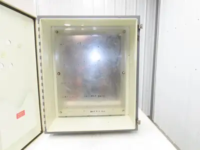Hoffman A363012LP Electrical Enclosure 36x30x12" Wall Mount NEMA 12 Backpanel