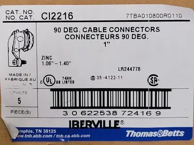 NEW THOMAS & BETTS CI2216