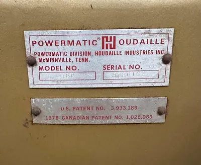 USED POWERMATIC 180