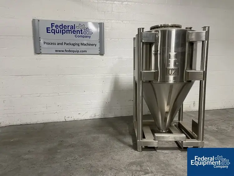 Used Custom Powder Systems 50 Cu Ft Custom Powder Systems Bin, S/S Bins Ohio US | Federal Equipment Company #126430
