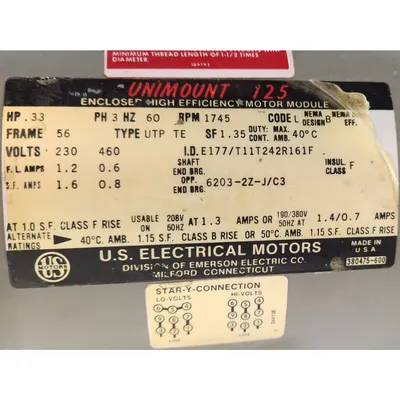 USED PREMIER PNEUEMATICS INC. HDREG98-8NH-2-RTT3CHE