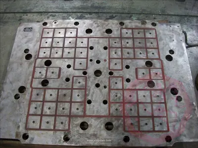 Tecnomagnete Magnetic Platens---725 Ton Press