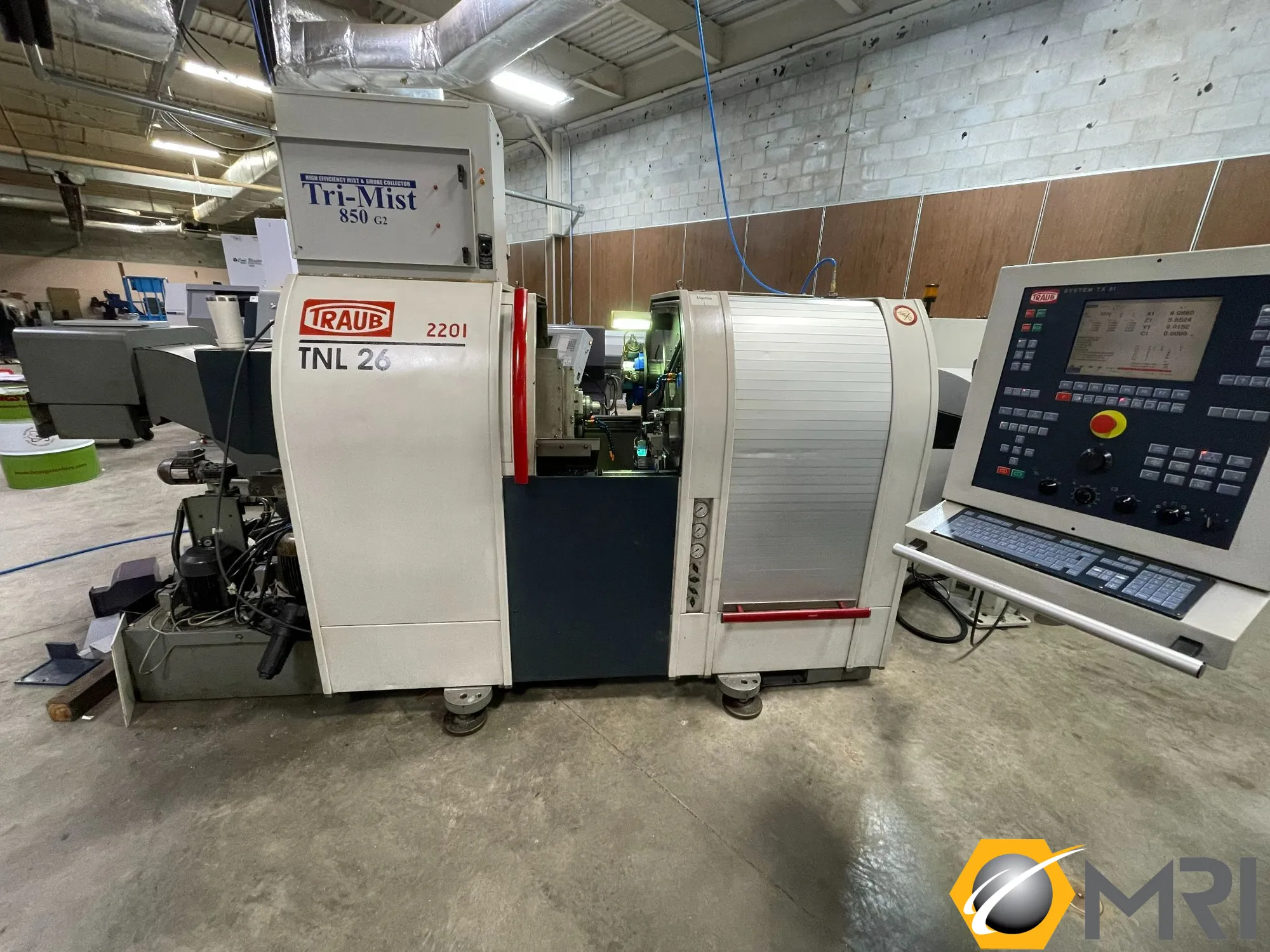 Traub TNL 26 CNC Swiss Lathe, New in 2001 | IH