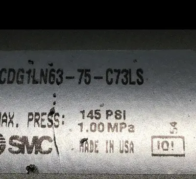 Used SMC CDG1LN63-75-C73LS Cylinders Michigan US | Ideal Machinery #1318634