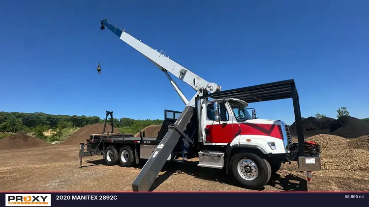 Used 2020 MANITEX 2892C Bucket (boom) trucks New Jersey US | Proxy Equipment #1388844
