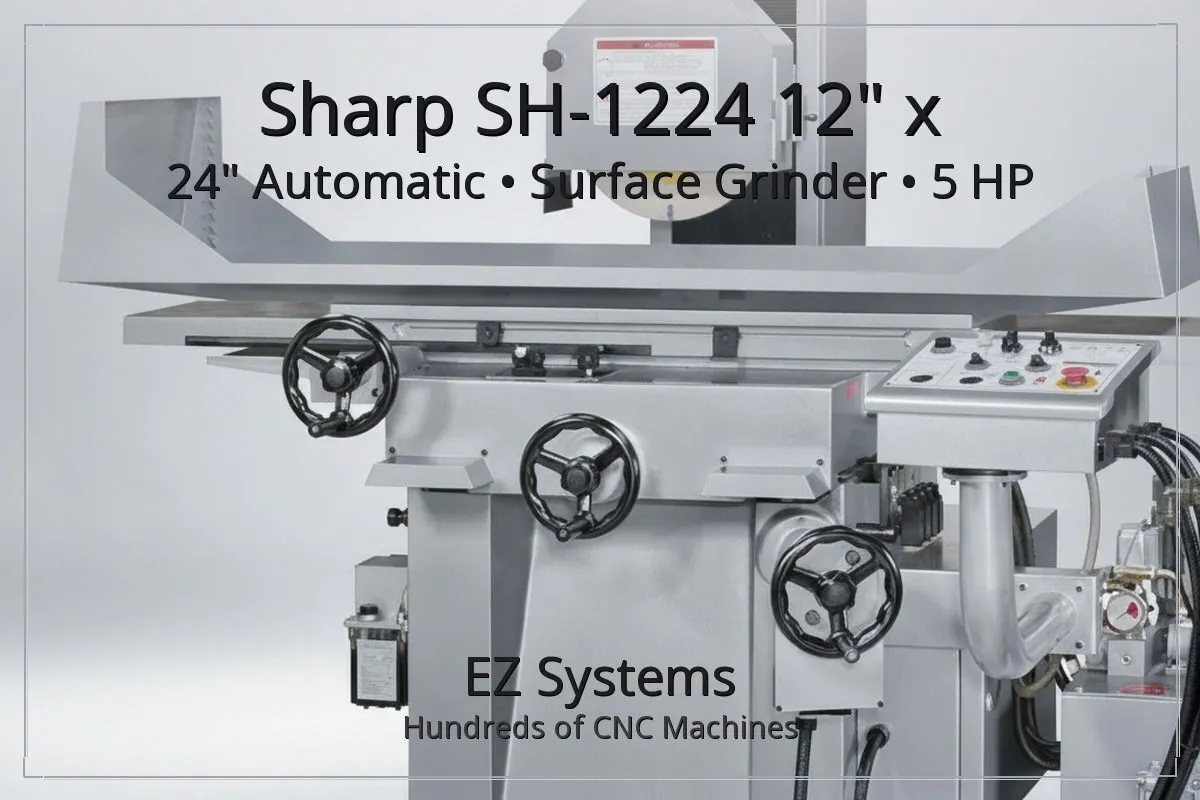 Used 1999 SHARP SH-1224 Reciprocating Surface Grinders California US | [EZ] EZ Systems #1291587